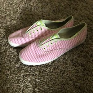 Pink & Green Keds